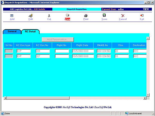 Stores - Dispatch Requisition